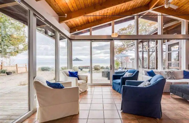 Swim Spa cottage on a Private Beach