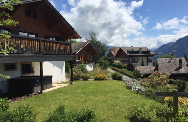 Swiss Chalet With Breathtaking Views of the Alps and the Rhone Valley