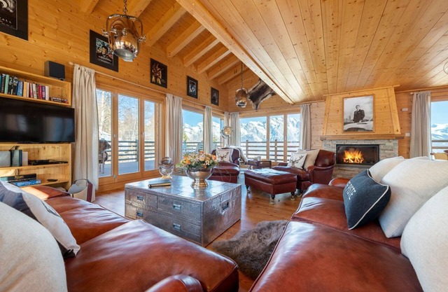 Chalet de montaña suizo (La Tzoumaz / Verbier) a 400 km de la estación de esquí 4 Vallées