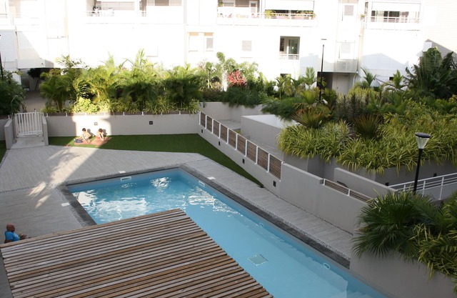 Apartamento T2 con piscina Hermitage a 150 m de la laguna.