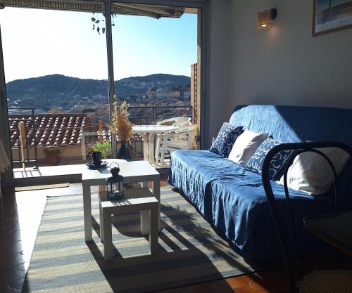 T2 belle terrasse avec vue sur mer