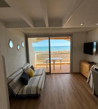 T2 vue mer, 30m de la plage et du port