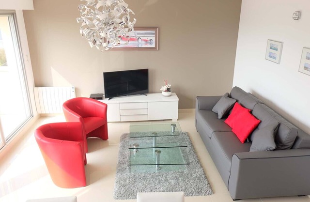 T3 acogedor Saint-Malo, 2 dormitorios, con balcón orientado al sur, 80 m de playa, aparcamiento