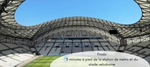 T4 Prado vélodrome plage 3 chambres