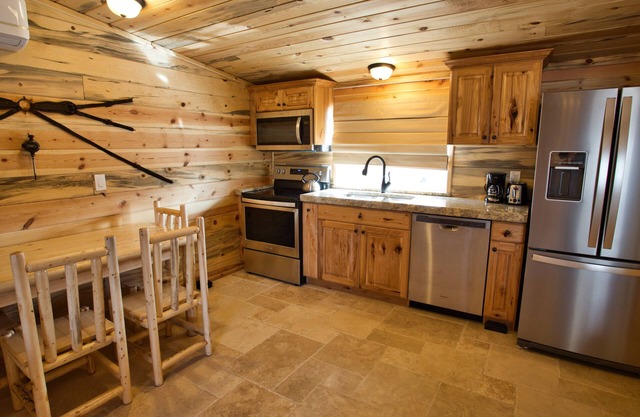 Tack Room Studio on 280 acre Sevier River Ranch - 1 King and 2 Twin Beds