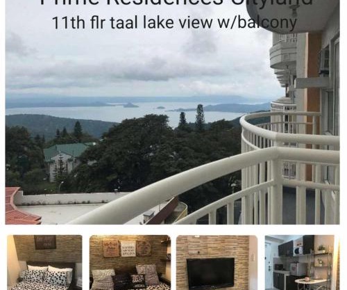 Tagaytay Cityland Taal Lake View with balcony by SAB