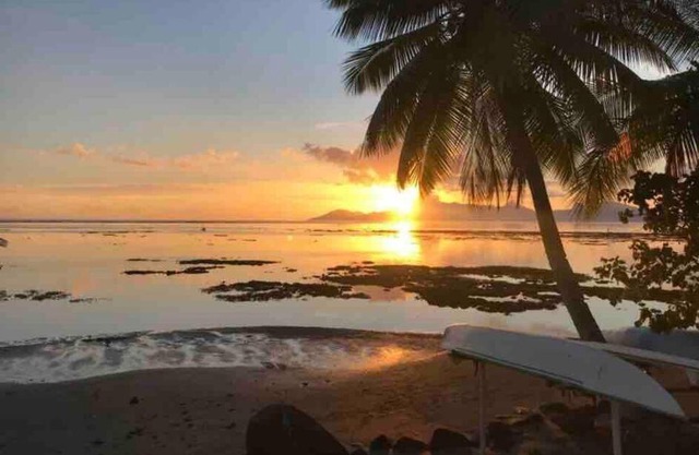 Tahitian villa avec accès mer privé à 300 m