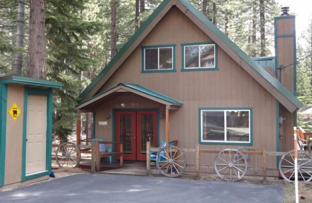 Tahoe Chalet con bañera de hidromasaje, Marco calma