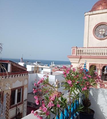 Tangier Medina Roof Top Apartment with Ocean Views