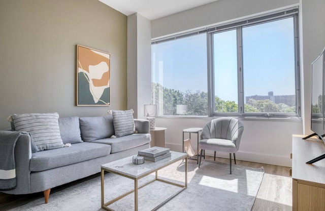 Tasteful Alexandria West 1BR w/ Gym & W/D, nr Metro, by Blueground