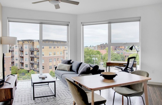 Tasteful Ballard 1BR w/ W/D, BBQ & Gym, near Waterfront, by Blueground