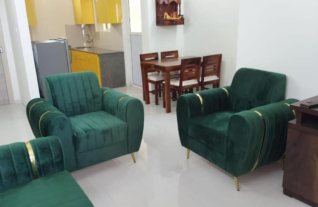 TATA Rio De Goa ,Goodstay 2 BHK Apartment With Pool ,6km from Airport ,201