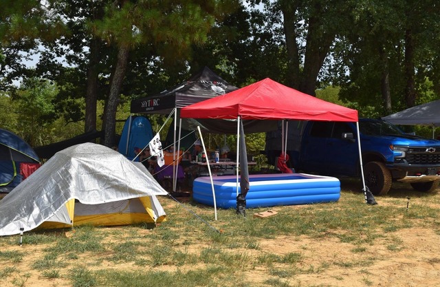 Tent/Car Camping Rock The South in Cullman, Alabama 1/2 mile walk.