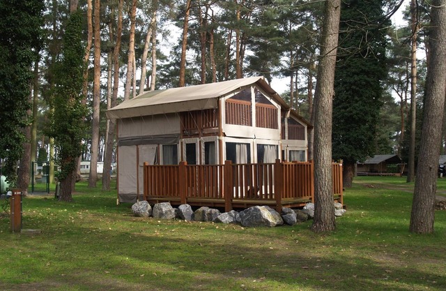Tienda lodge con baño a 16 km de Maastricht