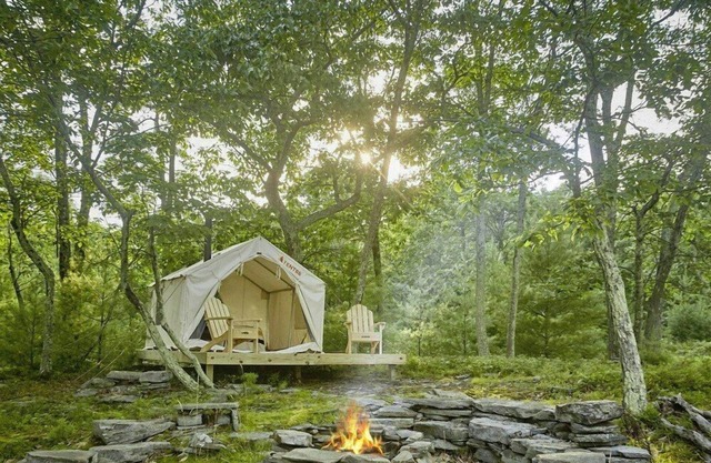 Tentrr - Osa Trail - Camping de un dormitorio, para 4 personas