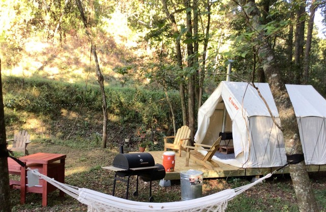 Tentrr Signature Site - WineDrops Creekside Camping #1 / McFarland Nights