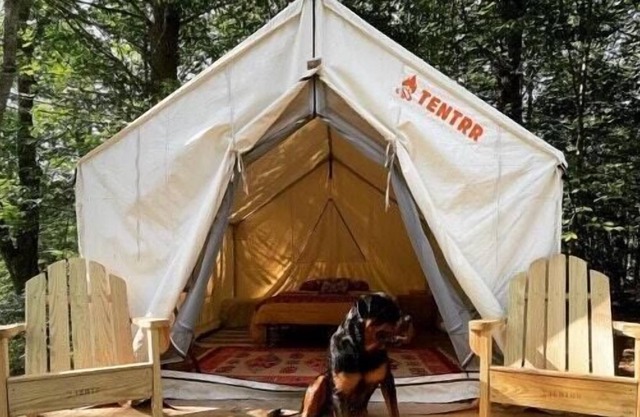 Tentrr Signature Site - Horseshoe River : Brookside