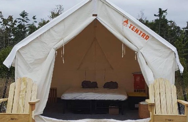 Tentrr Signature Site - Hilltop Campsite Tucked Behind Blueberry Fields