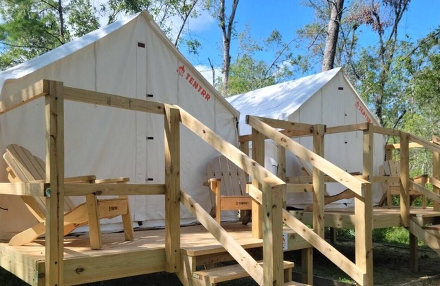 Tentrr State Park Site - Louisiana Tickfaw State Park - Woodland E - Double Camp