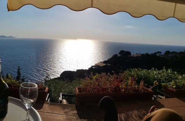 Terrace on the island of Giglio
