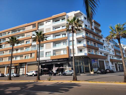 Terrasse d'anfa avec 2 Chambres à côté de la plage