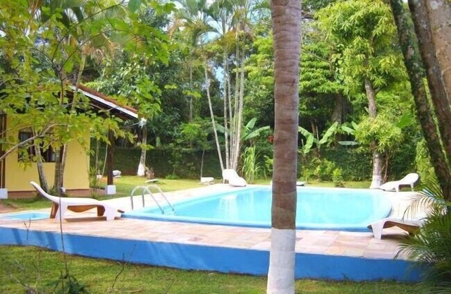 Terreá casa con piscina tres dormitorios albañilería barbacoa jardín