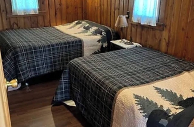 Terrific resort with great swimming beach Wirt Mn. Free amenities!