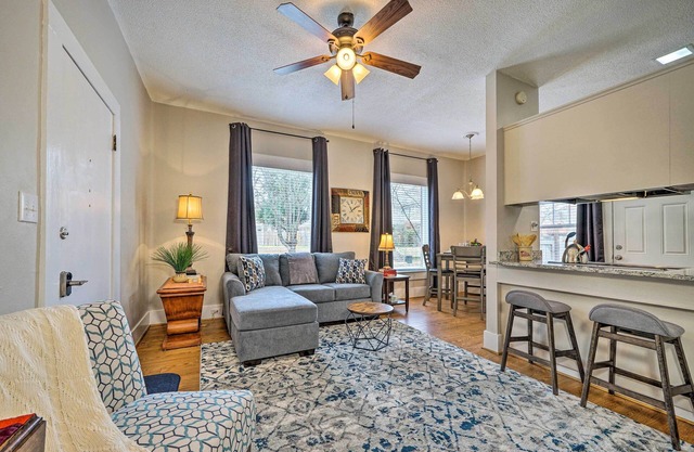 Texarkana Pet-Friendly Pad w/ Fenced Backyard