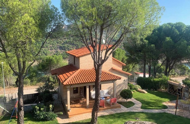 The Brick House. Ideal for families with garden and swimming pool.