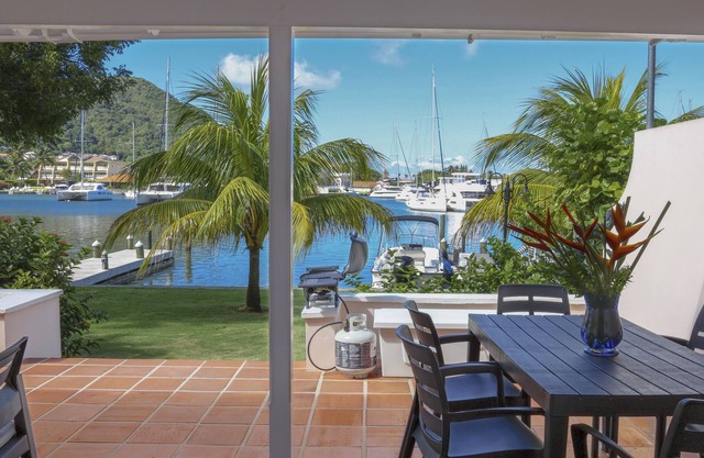 The Anchorage #5 a 2 bedroom Waterfront Condo in Rodney Bay 2 Condo by RedAwning