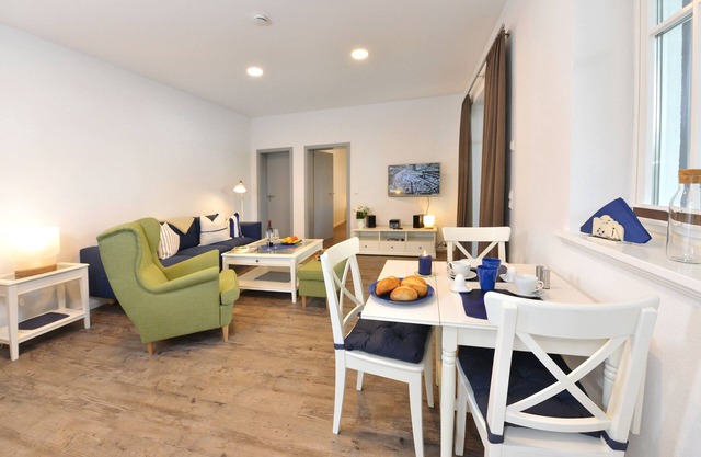 The Blaues Haus 1 vacation apartment in Ralswiek offers an ideal retreat for