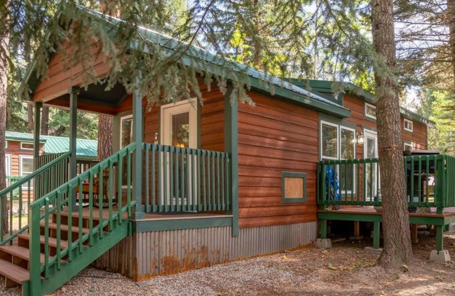 The Blue Devil Cabin #5 at Blue Spruce RV Park & Cabins