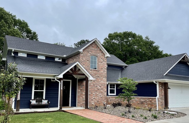 The Blue House on Two Lakes