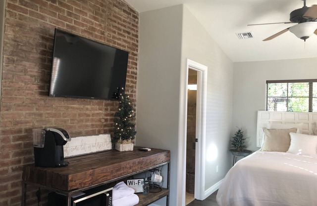 La casa de ladrillo en el centro de Phoenix