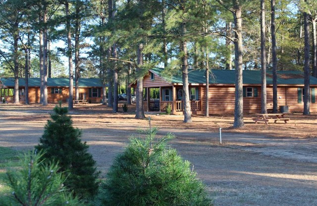 Log Cabin Rental en Fish River Christmas Tree Farm