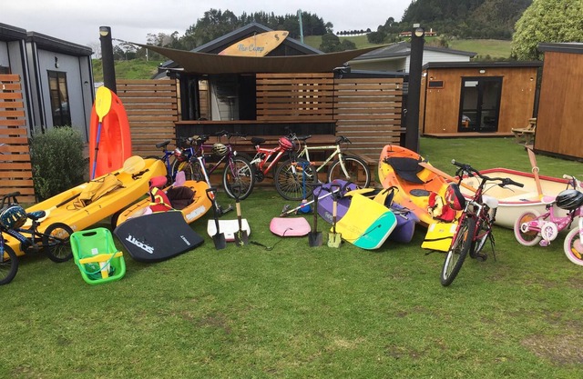 Las vacaciones de antaño de 'The Camp' en Cooks Beach