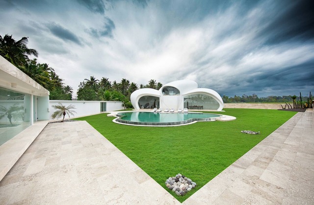 Grand Cloud Villa única frente a la playa