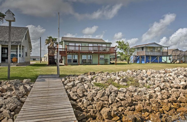 ‘The Crab Trap’ Casa Palacios en la Bahía Matagorda!