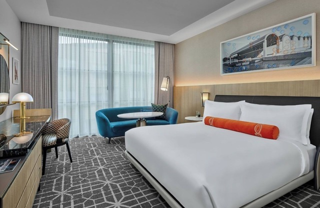 The Crescent Hotel | Superior King Room | Balcony Designed for Arts & Leisure