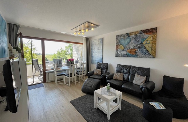 The Deichraum apartment makes your dream of a vacation on the North Sea come true.