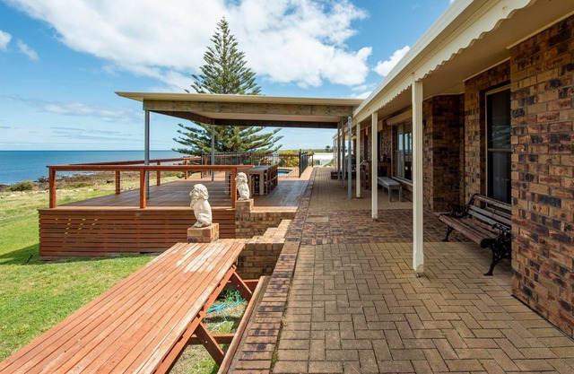 Casa de playa frente al mar absoluta en North Beach, Wallaroo
