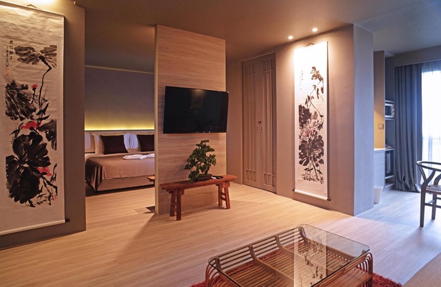 La elegante suite ejecutiva en la ciudad de Phuket