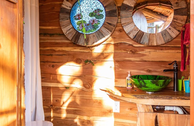 The Enchanting Hobbit's Nest Treehouse- A Magical Escape in the Lost Pines Shire