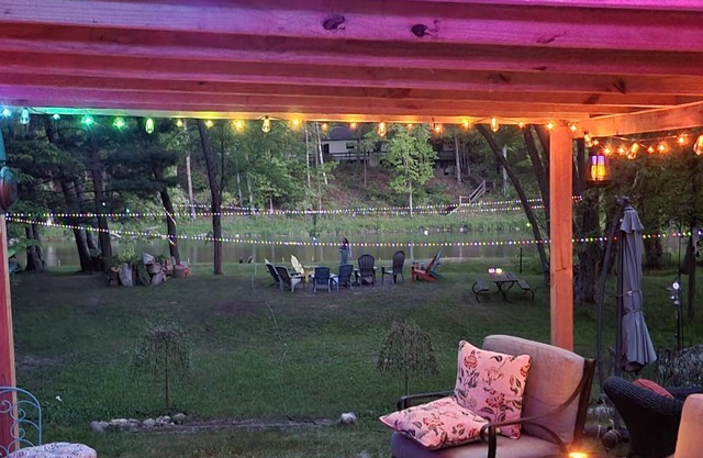 The Hersey Hideout, riverfront on the Muskegon