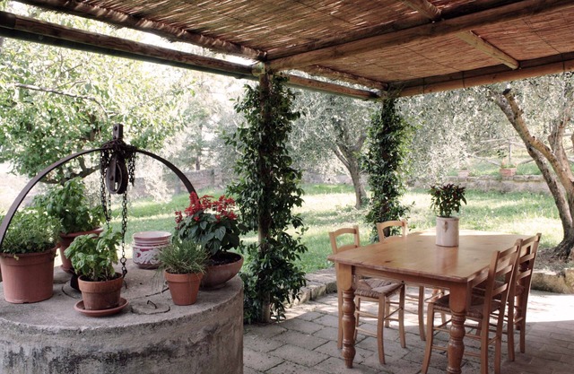 La Casa Annavittoria / jardín en la aldea de Monticchiello