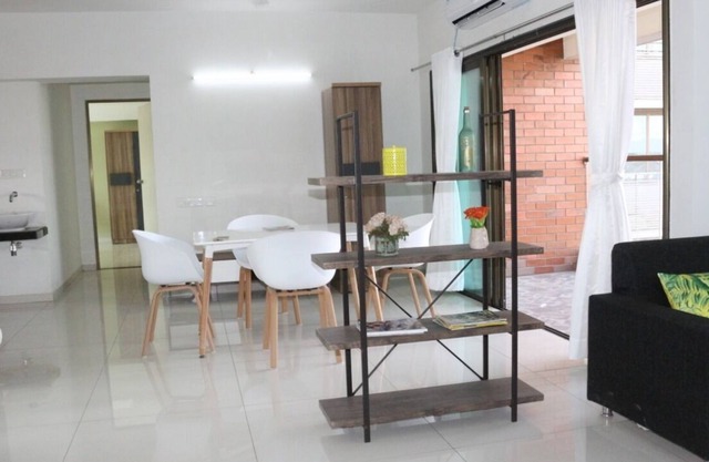 La casa de confort, espacio y lujo.