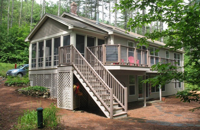 La escapada ideal de Maine Lakeside: "Pinewoods" en Moose Pond