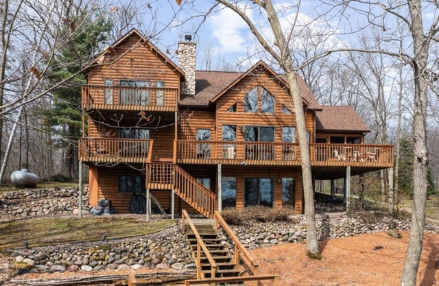 The Lake Home on Beaver Dam Lake in Cumberland, Wisconsin