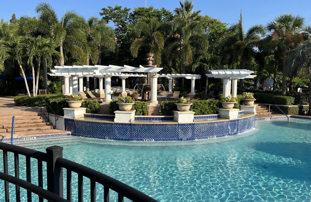The Lakeshore Reserve sits beside the JW Marriott and Ritz Carlton in Orlando.