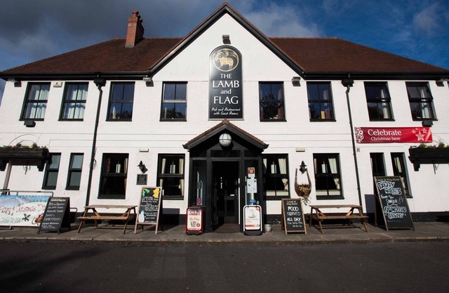 The Lamb and Flag